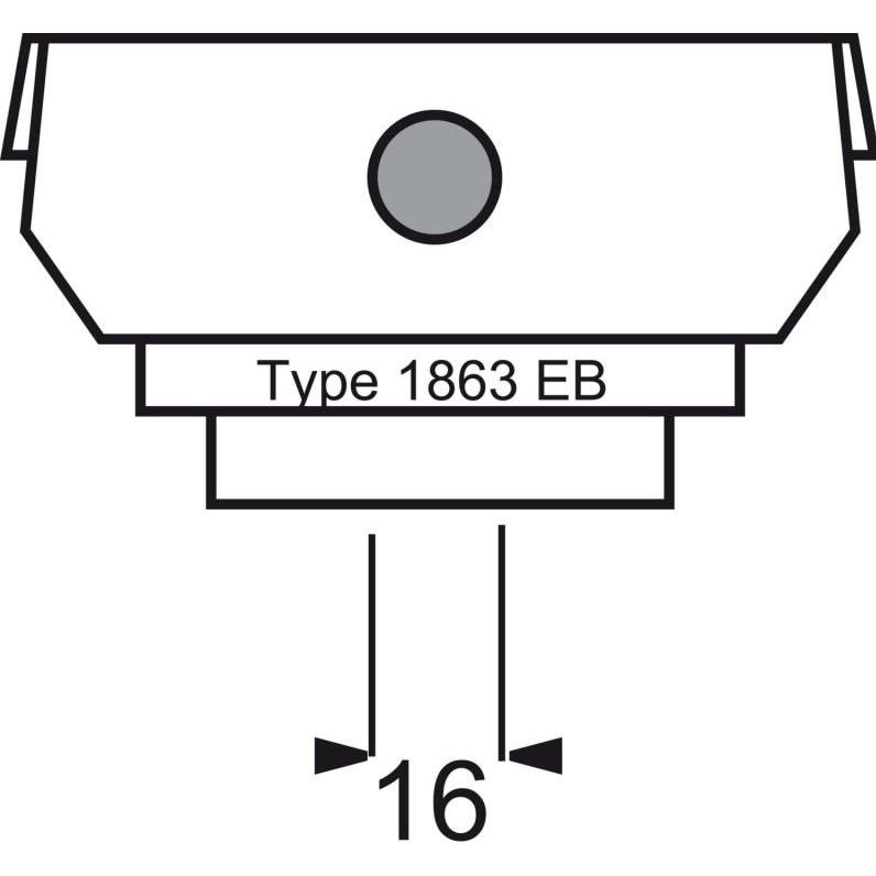 Thumbnail - Busch-Jaeger, Zubehör Schalterprogramm, Sockel UHF-Buchsen 2CKA001764A0141