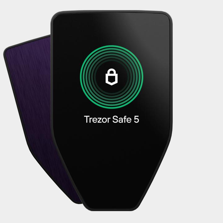 Produktbild Trezor Safe 5 - Violet Ore (Bitcoin, Weitere, Dogecoin, Ethereum Classic)