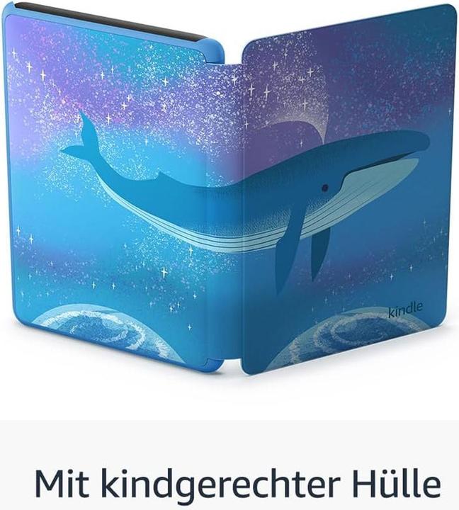 Actual product image Amazon Kindle Kids (6", 16 GB, Space whale design)