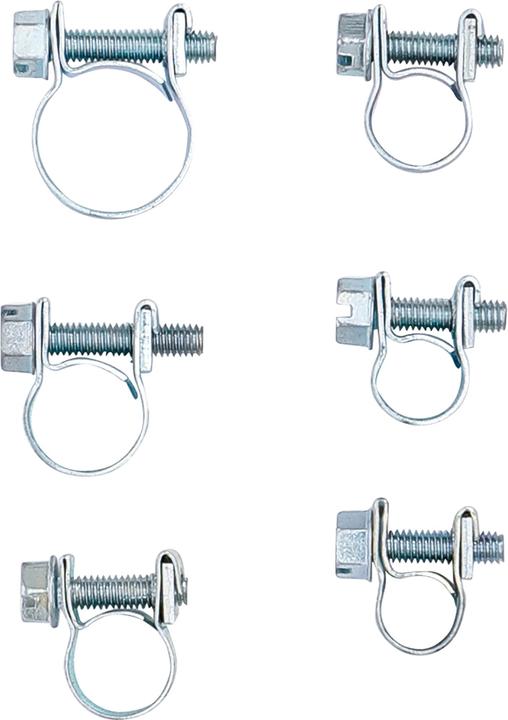 Actual product image BGS Hose Clamp Assortment Ø 6 - 16 mm 30 pcs. (Hose clamp, 6 mm)