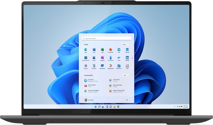 Produktbild Lenovo Yoga Pro 7 14APH8 AMD Ryzen 7 7840HS 14.5inch 16GB 512GB SSD UMA W11H Storm Grey QWERT (14.50", 16 GB, 512 GB, Eng. Int.)