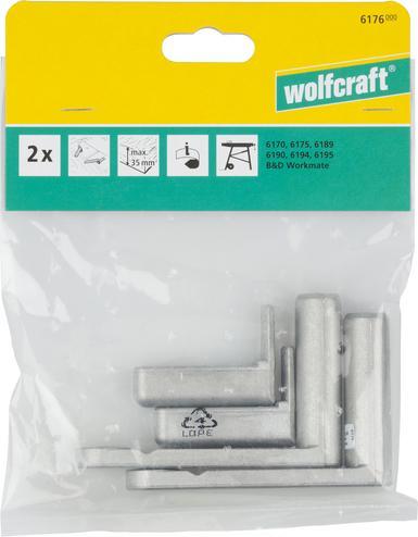 Produktbild wolfcraft 2 Schnellspanner für Spann-u. Werktische (35 mm)