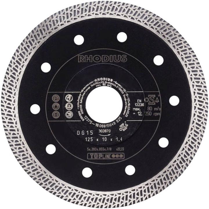 Immagine prodotto Rhodius Disco da taglio diamantato DG15