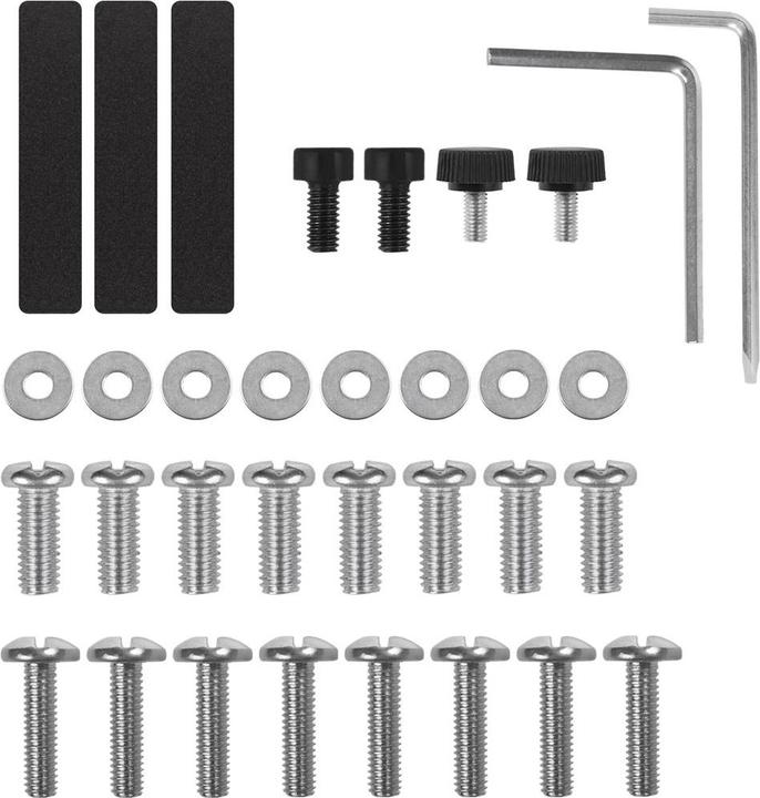 Actual product image Maclean Halterung für 2 Maclean-Monitore Gasfeder 17 -32 2-10kg schwarz MC-136 (32", 10 kg)