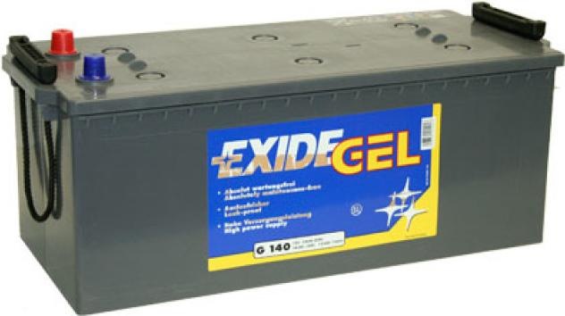 Produktbild Exide Equipment Gel ES 1600 (G140) Blei Akku mit A-Pol 12V, 140000mAh (12 V, 140 Ah)