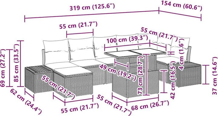 Produktbild vidaXL Kamila