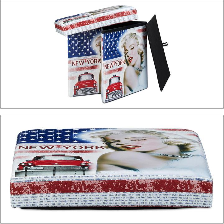 Produktbild Relaxdays Sitzhocker