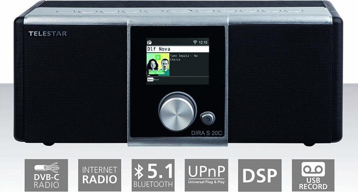 Actual product image Telestar DIRA S 20C (Web radio, Bluetooth, Wi-Fi)