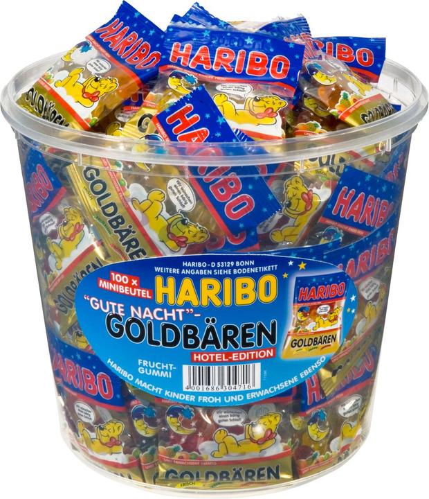 Image du produit Haribo CONFIANCE - Oursons d'or (100 pcs, 1000 g)