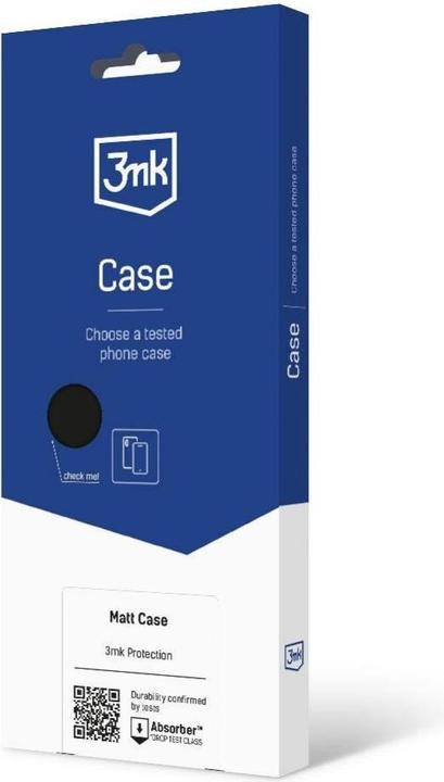 Actual product image 3MK Matt Case Sam A05 czarny/black (Samsung Galaxy A05)