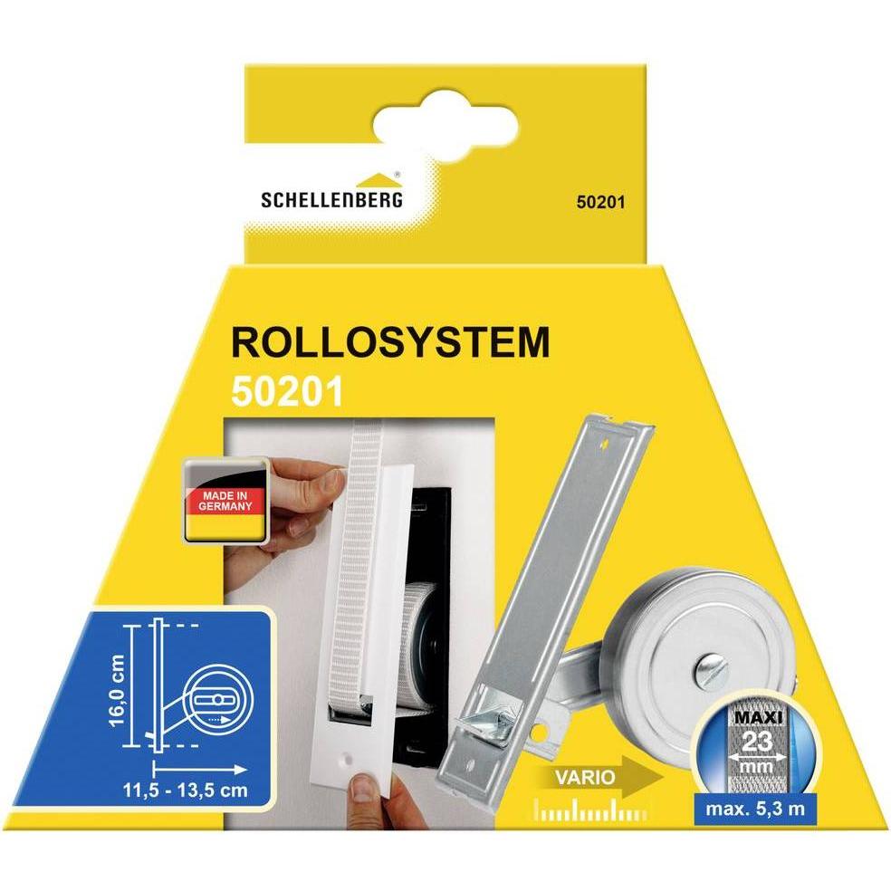 Thumbnail - Schellenberg, Zubehör Antriebstechnik, Einlawickler Maxi 50201, 16,0 cm, wei (Rollladengurt)