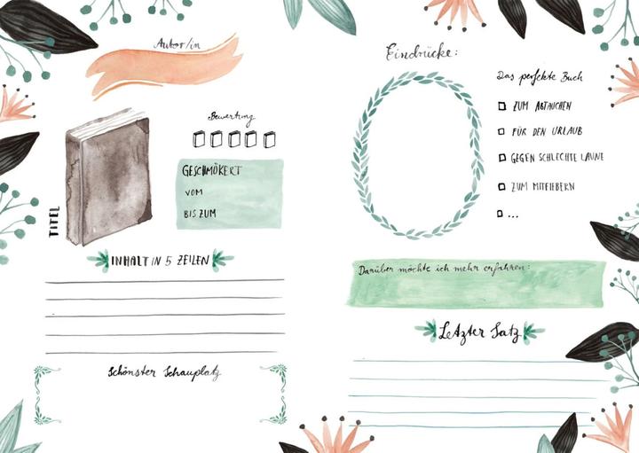 Produktbild My Book Journal. Seitenweise Glück (Deutsch, Jenny Boidol, Rebecca Wiltsch, 2019)