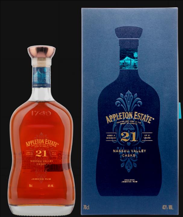 Produktbild Wray & Nephew Appleton Estate 21 Years Old Jamaica Rum (1 x 70 cl)