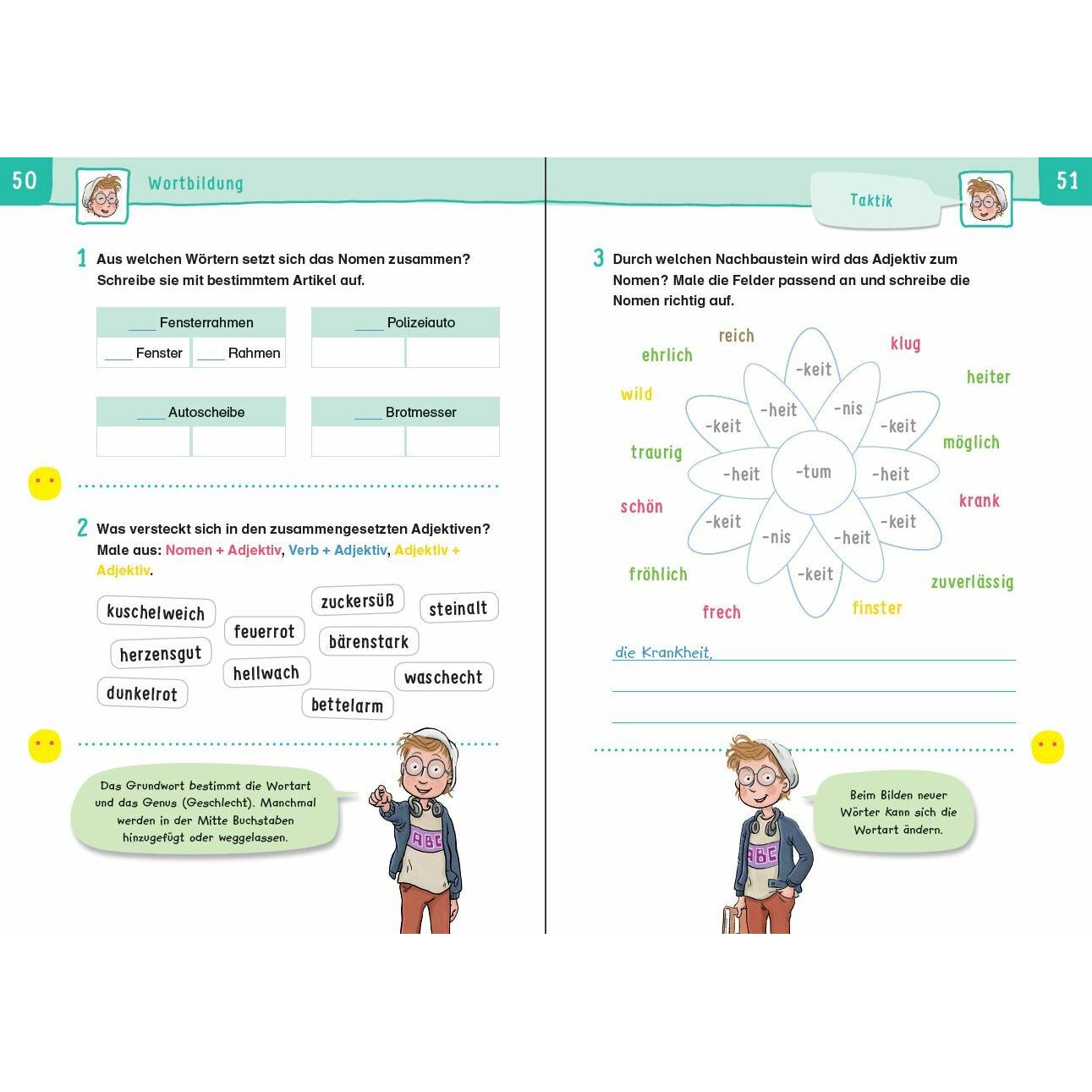Thumbnail - Übungsheft - Grammatik 4. Klasse, Schulbücher von Maria Geipel