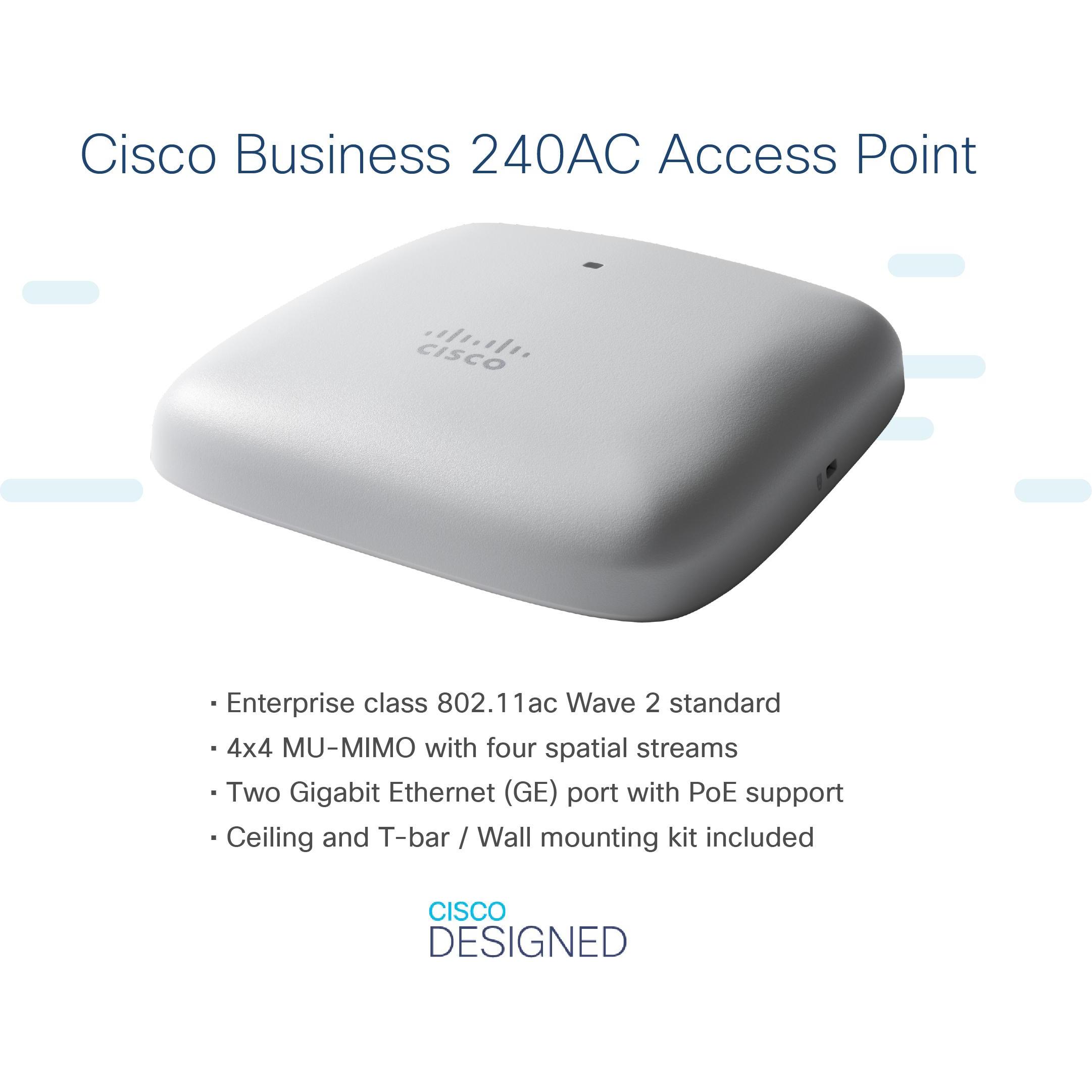 Cisco Punto di accesso CBW240AC-E (1733 Mbit/s), Access Point