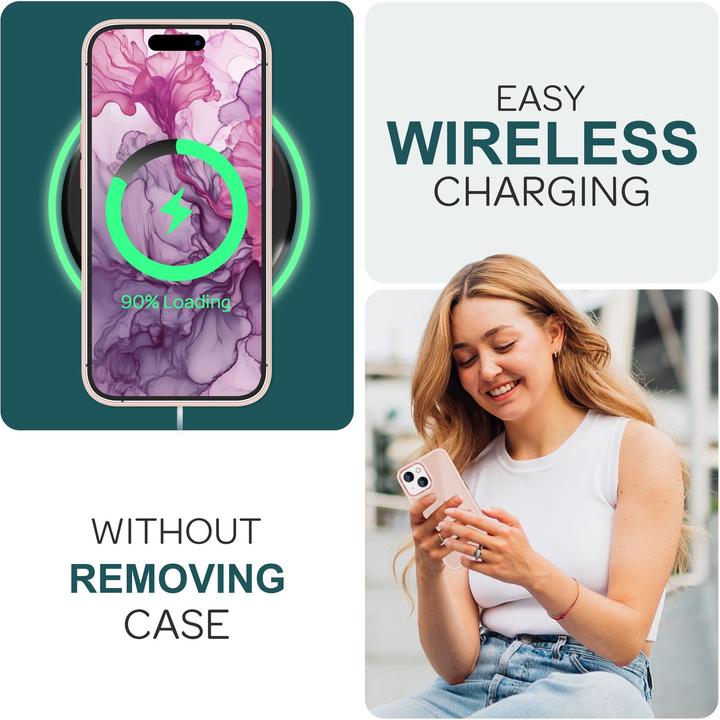 Image du produit Nalia Étui hybride Matt Transparent Frosted (Apple iPhone 15 Plus)