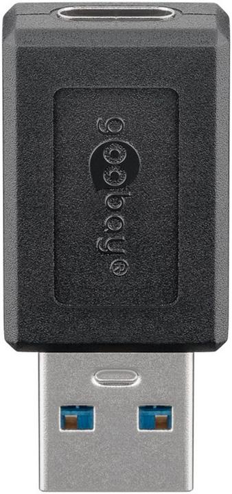 Goobay USB-A auf USB-C Adapter USB 3.0 (USB Typ-C, 3.80 cm)