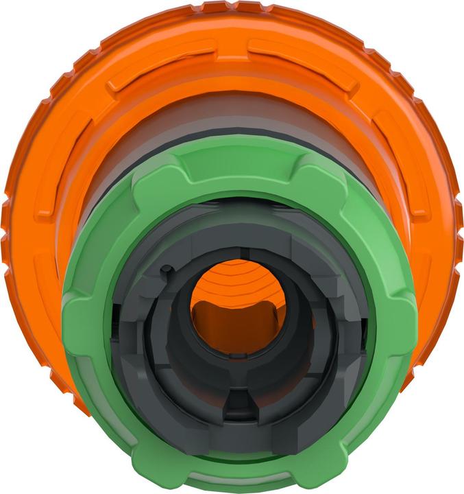 Produktbild Schneider Electric Leuchttaster Pilzkopf orange rund IP66