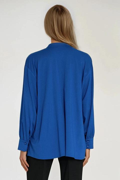 Actual product image Nife Women's oversized ruffled blouse (36, 38)