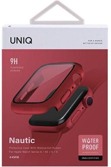 Actual product image Uniq etui Nautic Apple Watch Series 4/5/6/SE 44mm czerwony/red