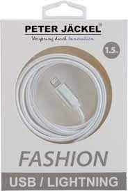 Image du produit Peter Jäckel MFI Lightning to USB Cable 20cm weiss (0.20 m)