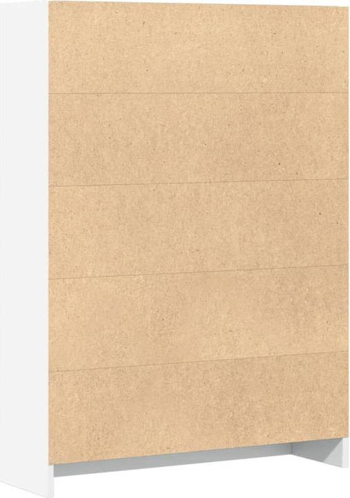 Produktbild VidaXL Bücherregal Regal Standregal Büroregal Aktenregal Aufbewahrungsregal Weiss (80 x 24 x 109 cm)