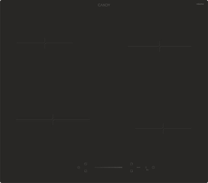 Candy Moderna CI642SCBB Schwarzes Kochfeld (59 cm, Induktionskochfeld)