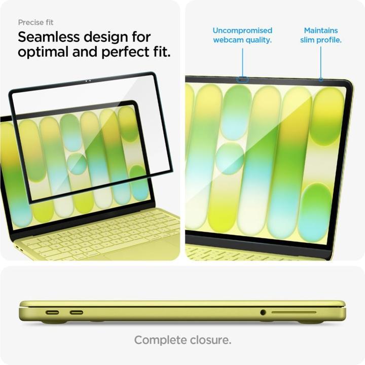 Produktbild Spigen - Glas.tR Slim (AGL11669) - MacBook Neo 13" - Black (13", Apple)
