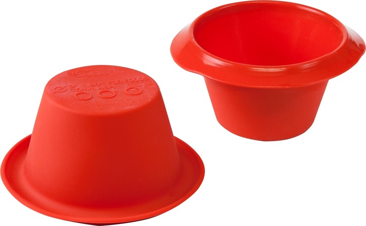 Produktbild Ibili Set von 2 Flan-Förmchen Strawberry 8 cm Perfekt für die individuelle Zubereitung von leckerem Flan
