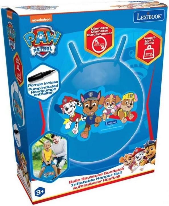 Produktbild Lexibook Paw Patrol Aufblasbarer Hüpfball 45cm