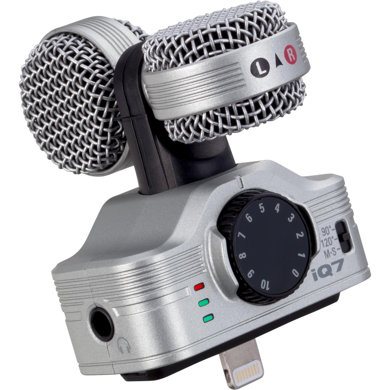 Thumbnail - Zoom iQ7, Mikrofon