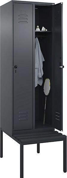 Actual product image C+P Locker Classic PLUS bench seat (60 cm, 212 cm)