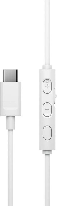 Productafbeelding JVC HA-S33UC USB-C hoofdtelefoon - Wit (HAS33UCWU) (Bedraad)