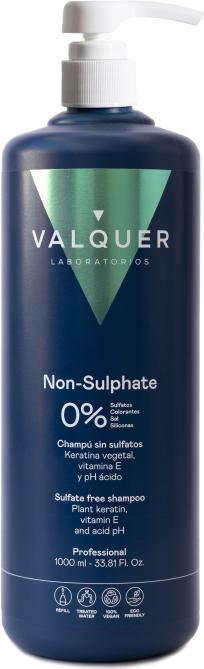 Actual product image Valquer Válquer Profesional Sulfate-Free Shampoo for Sensitive Scalp with Plant Keratin and Vitamin E 1000ml (1000 ml, Liquid shampoo)