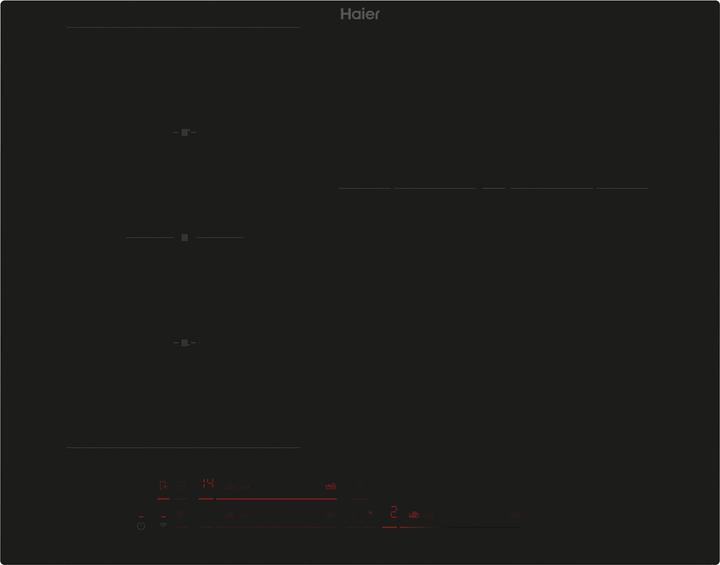 Actual product image Haier HAIFB53IRCS (65 cm, Induction hob)