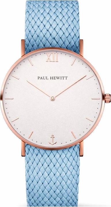 Image du produit Paul Hewitt Sailor Line Sable blanc Rose or Perlon Niagara (Montre analogique, 36 mm)