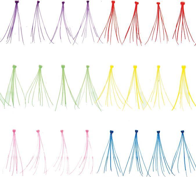 Produktbild Gabor Cosmetics Regenbogen-Cluster Wimpern (Künstliche Wimpern)