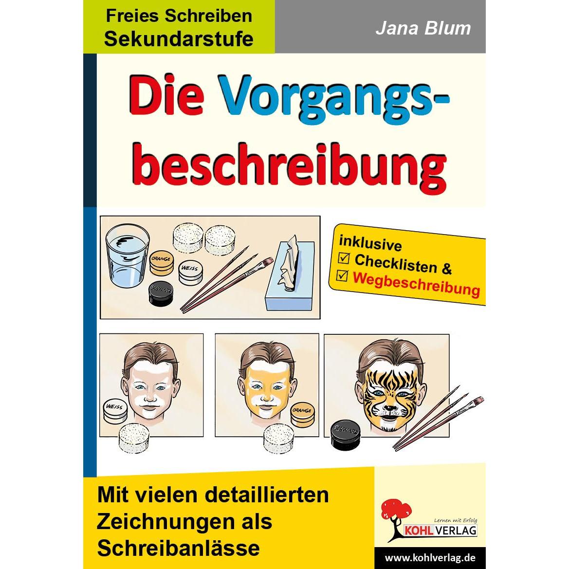 Thumbnail - Die Vorgangsbeschreibung, Schulbücher von Jana Blum