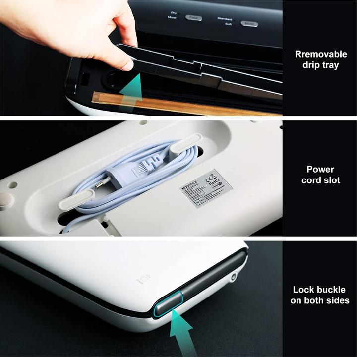 Actual product image Hogance Folienschweissgerät mit Vakuumierbeutel