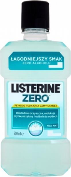 Actual product image Listerine Mouthwash Cool Mint Zero - Mouthwash (500 ml, Mouthwash)