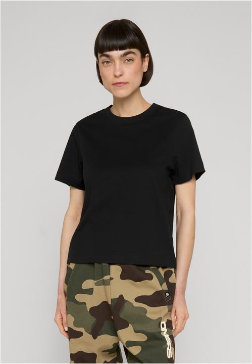 Actual product image Urban Classics Ladies Basic Boxy Tee black S (S)