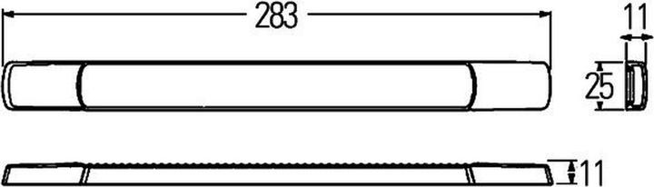 Actual product image Hella Interior light interior LED for JCB