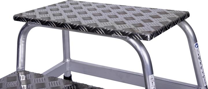 Immagine prodotto Krause 805027 Sgabello in alluminio (Stile, 68 cm)