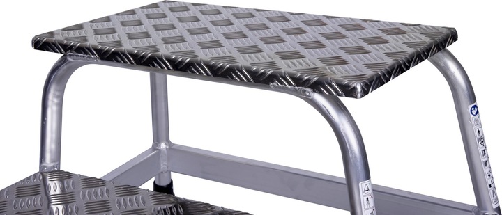 Actual product image Krause 805027 Step stool aluminum (Stile, 68 cm)