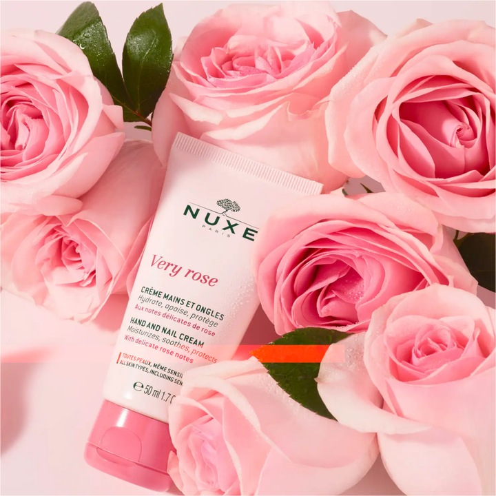 Produktbild Nuxe Very Rose Crème Mains & Ongles es 50 ml (50 ml)