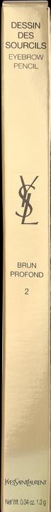 Actual product image Yves Saint Laurent Design Des Sourcils (No. 02 - Brun Profond)