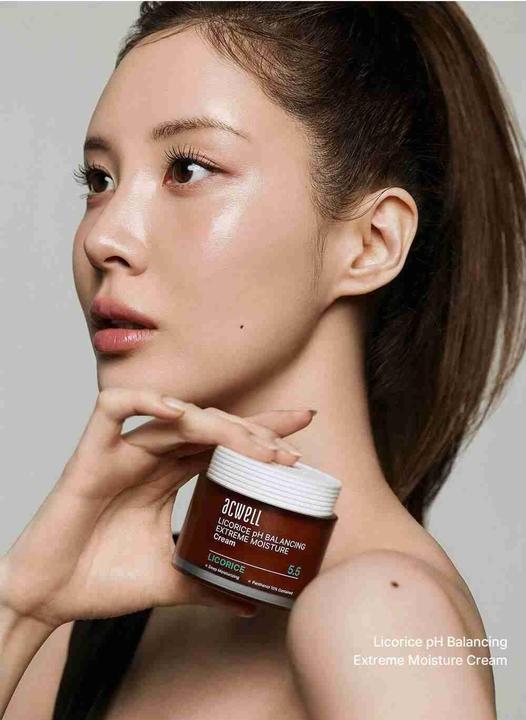 Produktbild Acwell Licorice pH Balancing Extreme Moisture Cream (55 ml, 24h Creme)