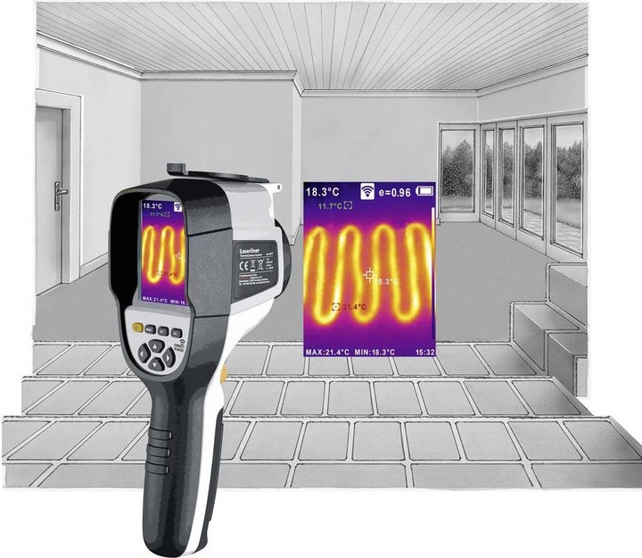 Actual product image Laserliner Connect thermal imaging camera