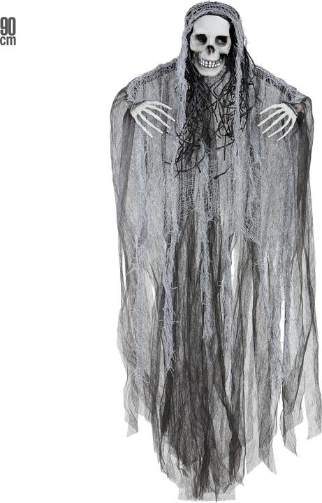 Actual product image Widmann Deco Grim Reaper black 90cm (1 pcs.)