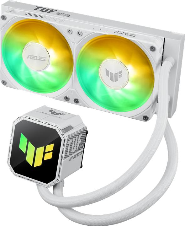 Actual product image ASUS Wak Tuf Gaming Lc Iii 240 Argb Wht